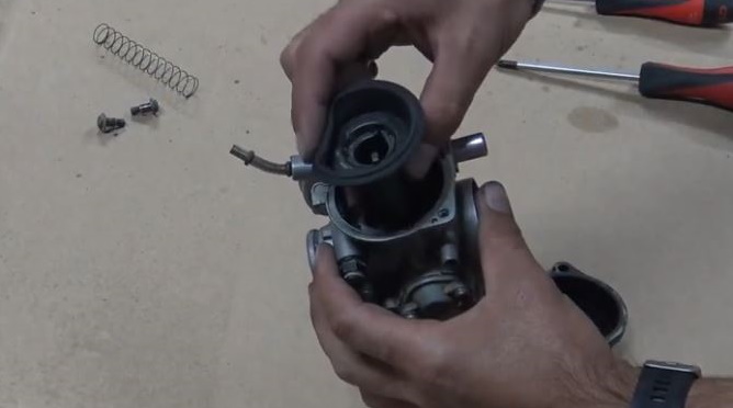 Repair your carburetor step 45